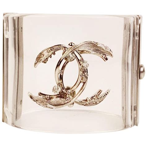 chanel clear bracelet